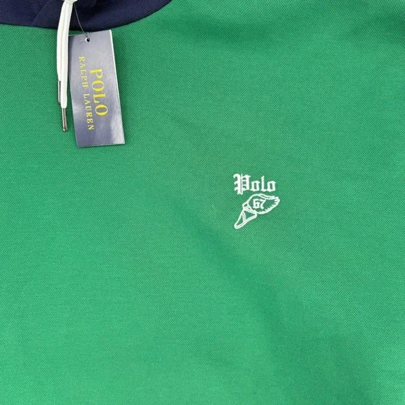 Polo Ralph Lauren Men's‎ Hoodie Colorblock Pullover Double Knit Polo Size 3 XLT - Picture 14 of 14